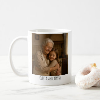 Mug Photo Personnalisé – “Meilleure Mémé du Monde”