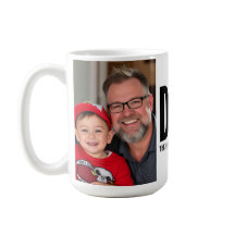 Mug Photo Personnalisé - Papa, Un Véritable Superh
