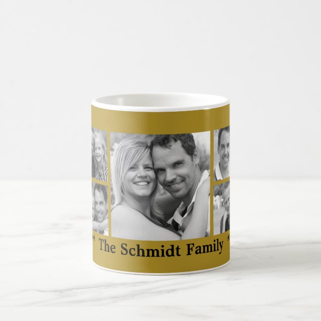 Mug Photo personnalisée Becher Gold (Centre)