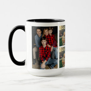 Mug Photo personnalisée Collage Mug, Photo collage Cad