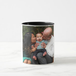 Mug Photo personnalisée de famille personnalisée