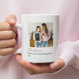 Mug Photo personnalisée de maman Merci