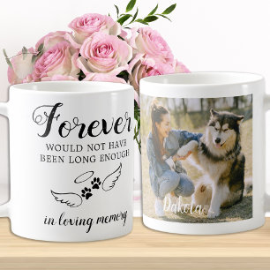 Mug Photo Personnalisée De Pet Memorial En Mémoire D'A