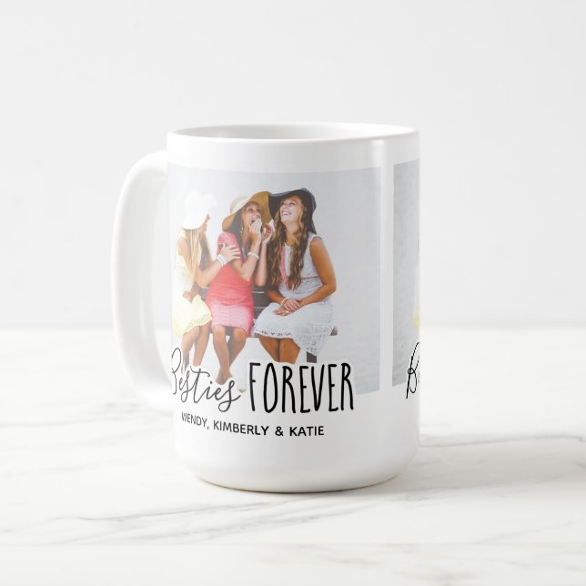 Mug Photo personnalisée des meilleurs amis (Devant gauche)