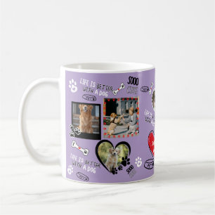 Mug Photo Personnalisée Du Visage Du Chien, Photo Pers