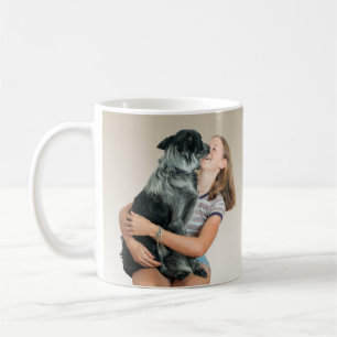 Mug Photo personnalisée Fille et chien
