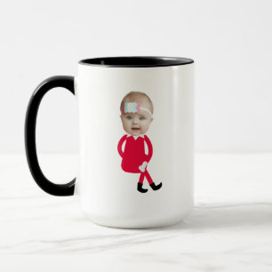 Mug Photo personnalisée idée cadeau de Noël, cadeau po