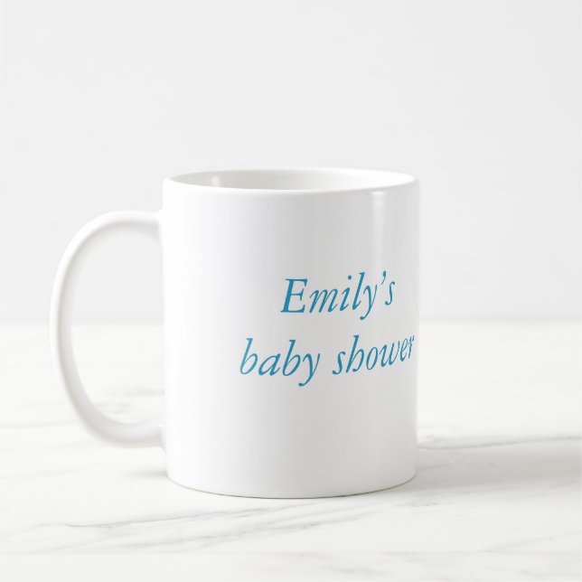 Mug photo personnalisée - Image et texte personnal (Gauche)