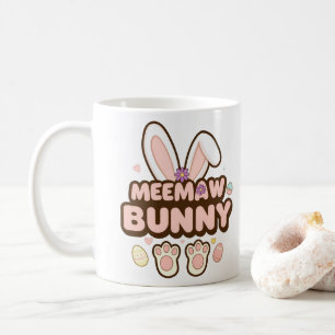 Mug Photo personnalisée "MeeMaw Bunny" Café de Pâques