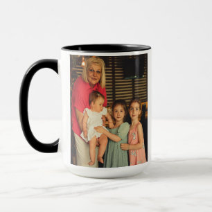 Mug Photo personnalisée Mug, grand-mère de la fête des