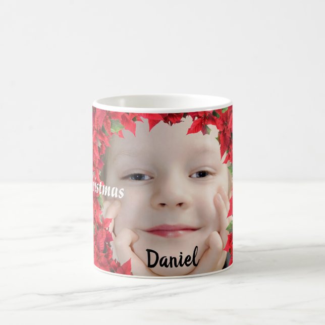 Mug Photo personnalisée pour bébé / enfant Noël (Centre)