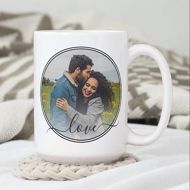 Mug Photo personnalisée Texte de la citation simple d' (Créateur téléchargé)