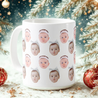 Mug Photo Personnelle, Visage Personnalisé, Visage Per