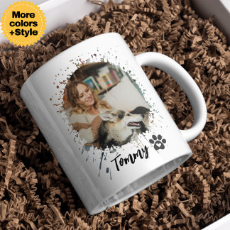 Mug photo pour animaux de compagnie moderne avec n