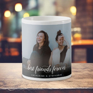 Mug Photo simple personnalisée des meilleurs amis pour