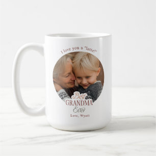 Mug Photo Texte personnalisé Meilleure Grand-mère Ever