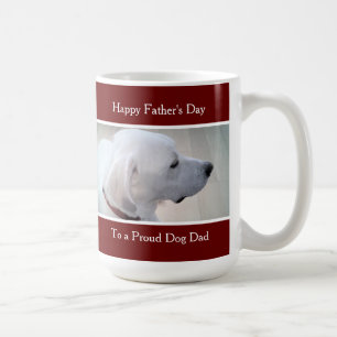 Mug Photo White Labrador Retriever Mix Cute Profile