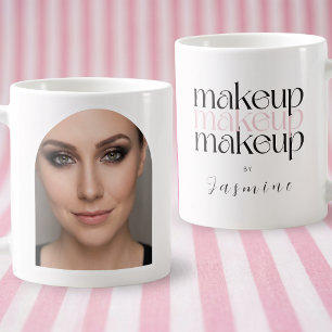 Mug Photographe Maquilleuse Élégante Blanche Photo Mig