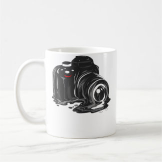 Mug Photographer Melting Camera Photography