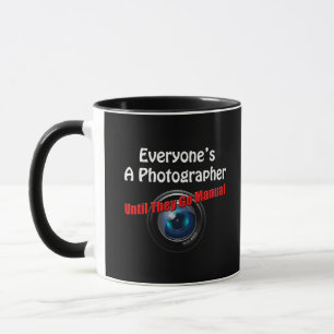 Mug Photographie amusante - Photographe Aller Manuel C