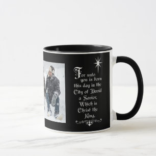 Mug Photographie Bible de Noël Verse Luke 2:11