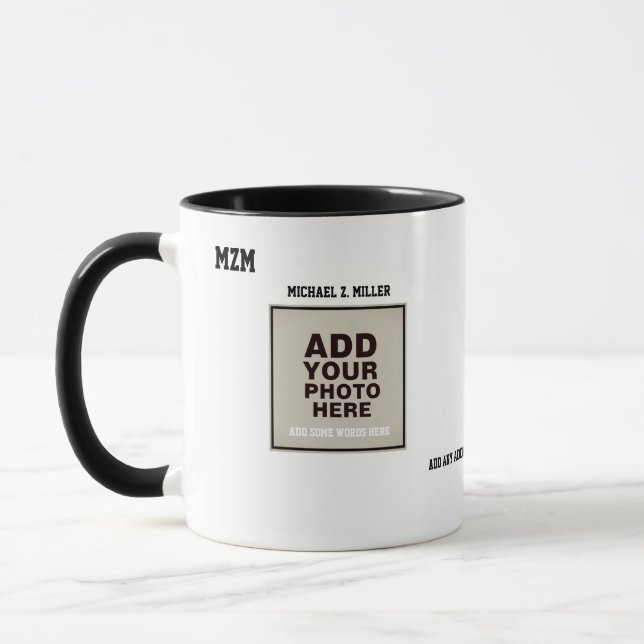 Mug photographie de garde (Gauche)