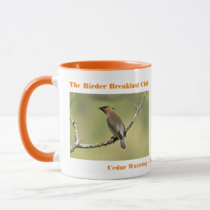 Mug Photographie de la nature Jaseur d'Amérique Ornith