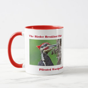 Mug Photographie de la nature Pic pileaté Ornithologue