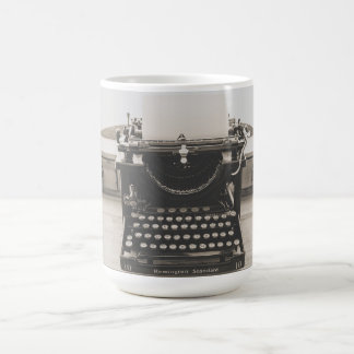 Mug Photographie de machine à écrire vintage