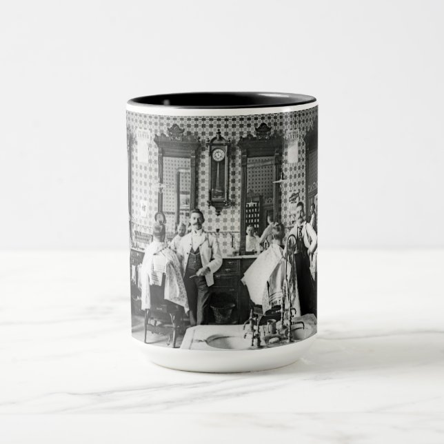 Mug photographie de salon de coiffure du salon de (Centre)