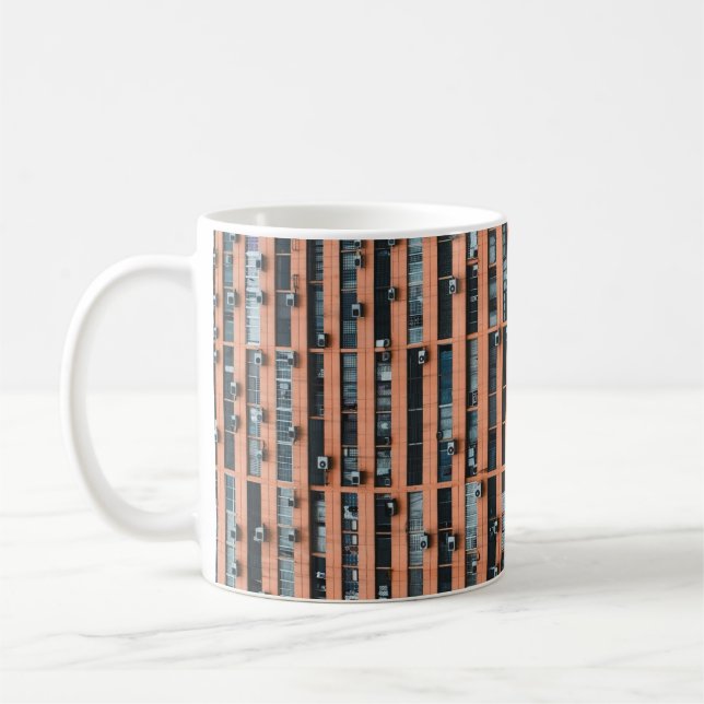 Mug Photographie en angle bas de la construction (Gauche)