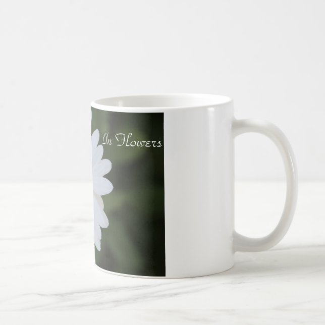Mug Photographie haute définition d'une marguerite sur (Droite)