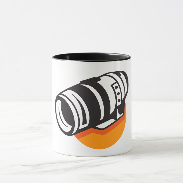 Mug Photography Camera Telephoto Lens (Créateur téléchargé)