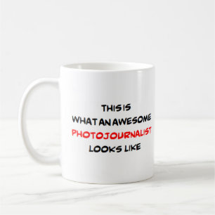 Mug photojournaliste, génial