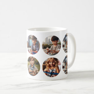 Mug Photos 10 rondes personnalisées, toute occasion en