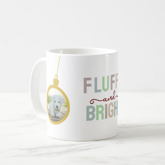 Mug Photos de compagnie du Noël Fluffy & Bright
