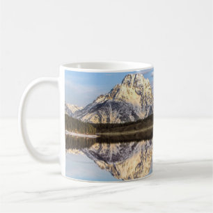 Mug Photos de réflexion sur les montagnes de l'Alaska