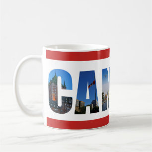 Mug Photos de voyage de Canada City