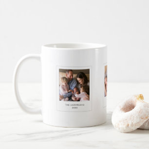 Mug Photos instantanées de style photo Carré