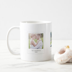 Mug Photos Mariages instantanées de style photo Carré