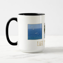 Mug Photos personnalisées Kauai La vie est belle
