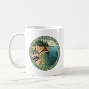 Mug Photos Rocks National Shoreline Michigan