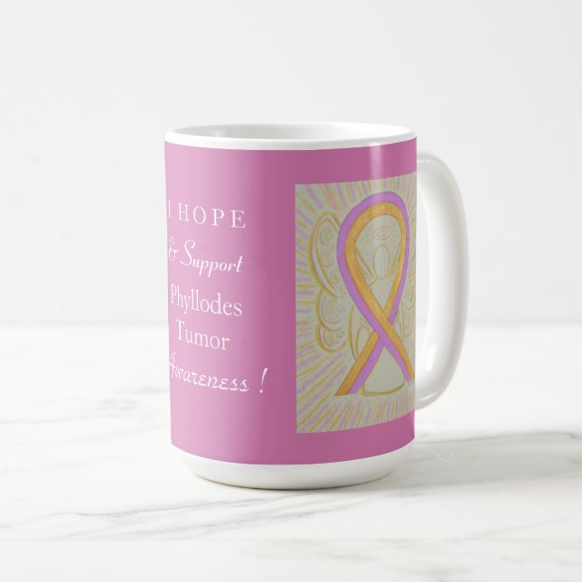 Mug Phyllodes Tuming Sensibilisation Ruban Angel Musiq (Devant droit)