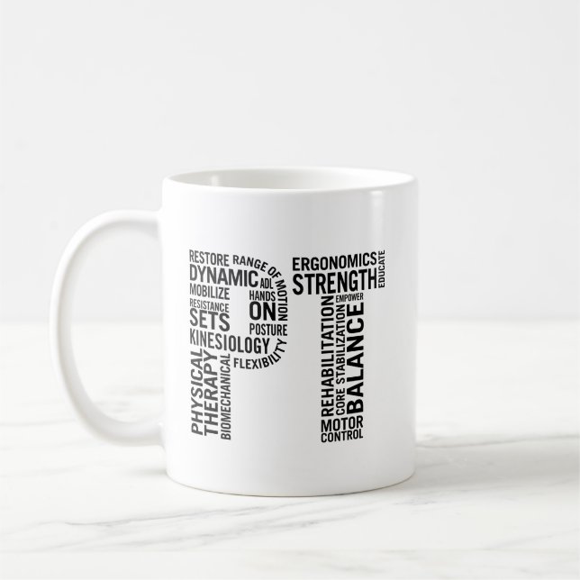 Mug Physiothérapeute pinte (Gauche)