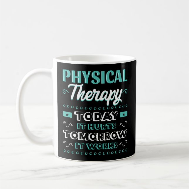 Mug Physiothérapie Physiothérapie Pt Rehab Therapist (Gauche)