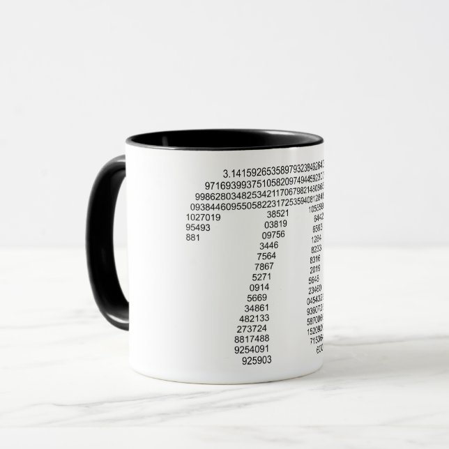 Mug Pi (Devant gauche)