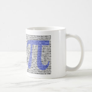 Mug Pi 3.14 à cent chiffres
