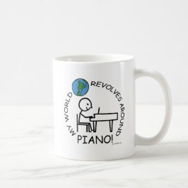 Mug Piano - Le Monde tourne autour