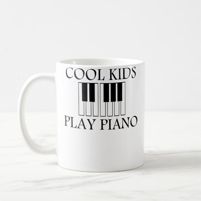 Mug Piano 	 Men Women And Kids Styles (Gauche)