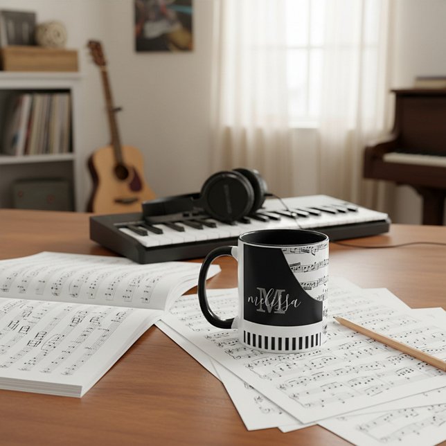 Mug Piano personnalisable (Créateur téléchargé)